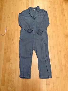 Treasure & Bond Utility Style Women's Jumpsuit in Slate Blue
